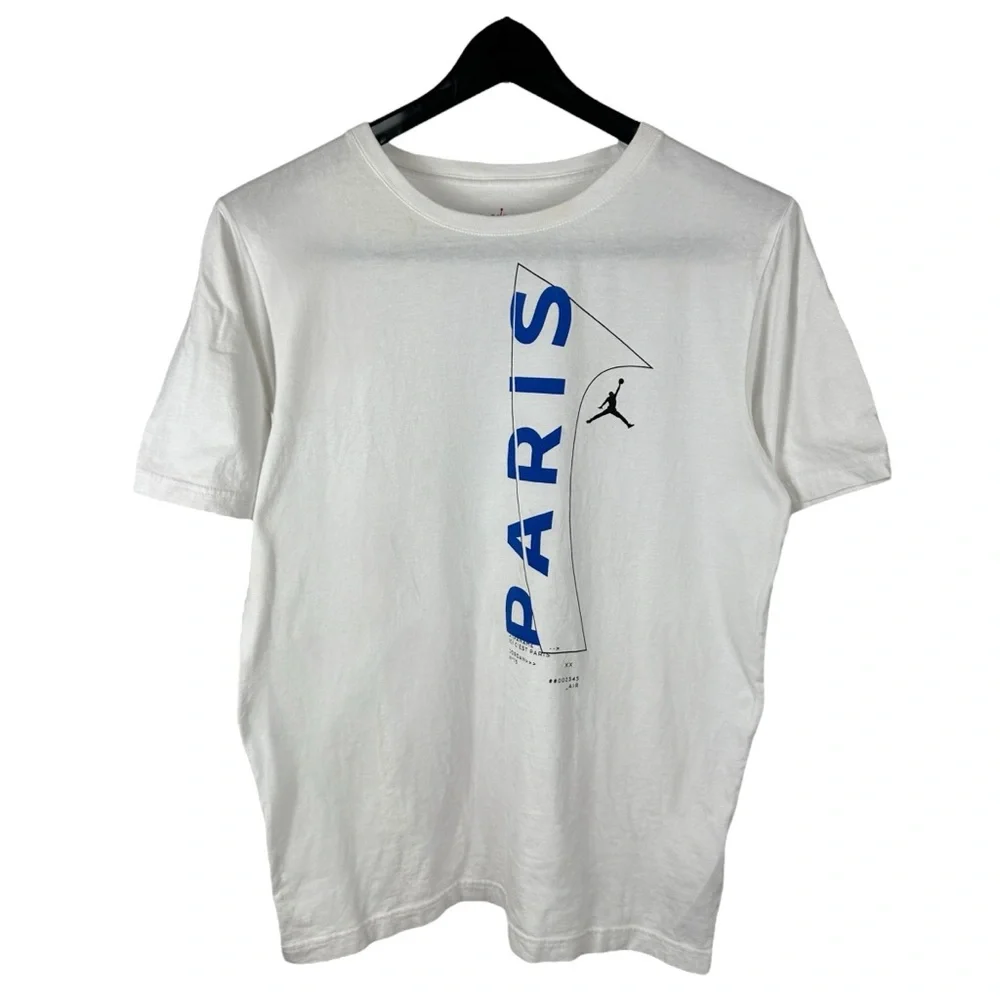Mens Y2K Jordan Brand Paris Saint German Streetwear Jumpman Shirt Size S
